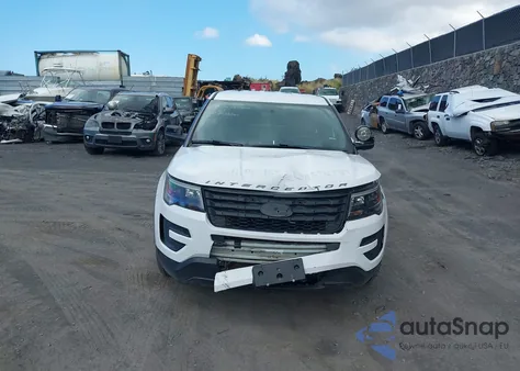 2018 Ford Police Interceptor from USA, damaged, VIN 1FM5K8AT7JGC75697